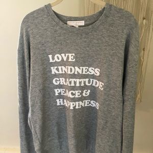 Spiritual Gangster long sleeve top! Never worn